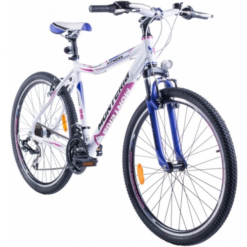Rower Monteria Fitness 26 R15 2019 biało fio róż