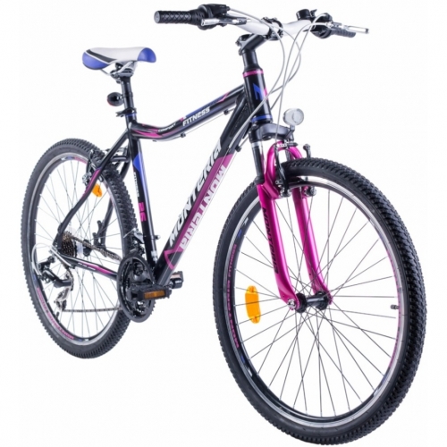 Rower Monteria Fitness 26 R15 2019 czarno róż fio