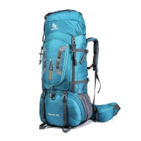 Plecak trekkingowy Jinshiwq 80l jasny niebieski