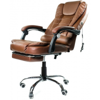 Fotel biurowy Elgo P/M jasny brąz-38237