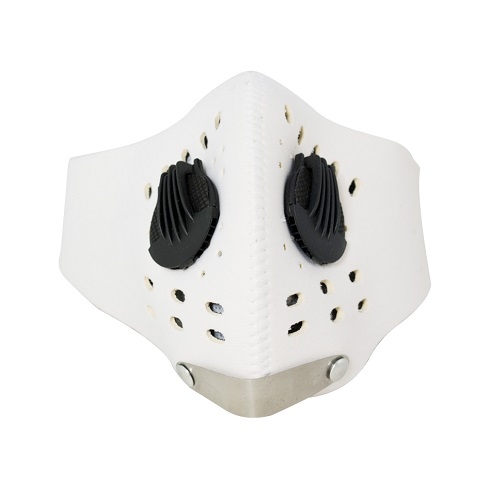 Maska antysmogowa z filtrem 32x15cm biała