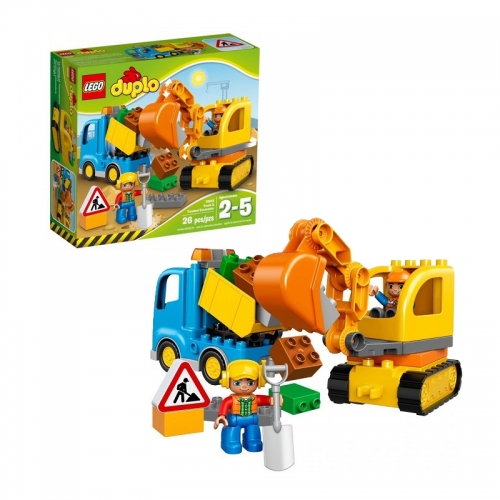 Klocki LEGO 10812 Duplo Ciężarówka i koparka-37468