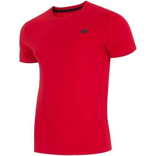 T-shirt męski 4F H4L19-TSM002 M czerwony