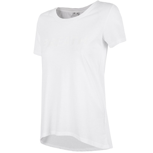 T-shirt damski 4F H4L19-TSD016 S biały