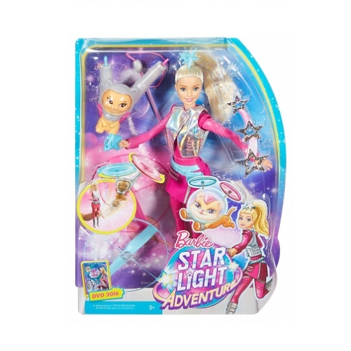 Lalka Mattel DWD24 Barbie i latający kotek
