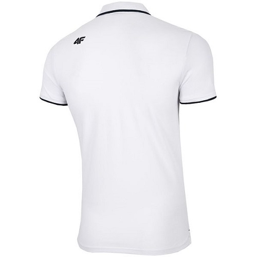 T-shirt męski 4F H4L19-TSM024 XL biały