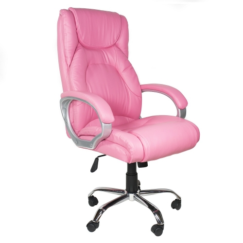 Fotel biurowy Artnico Zoel różowy