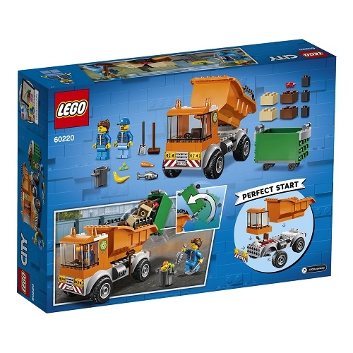 Klocki Lego 60220 City Śmieciarka
