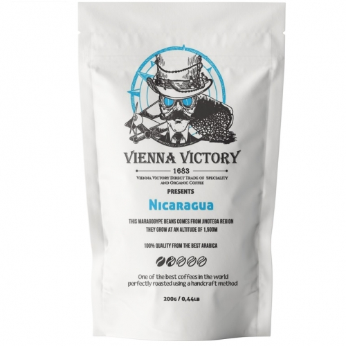 Kawa ziarnista Vienna Victory Nikaragua 200 gram