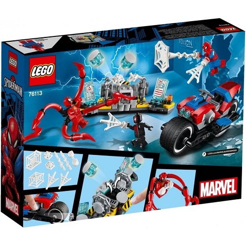 Klocki Lego 76113 Spiderman Motocyklowy pościg