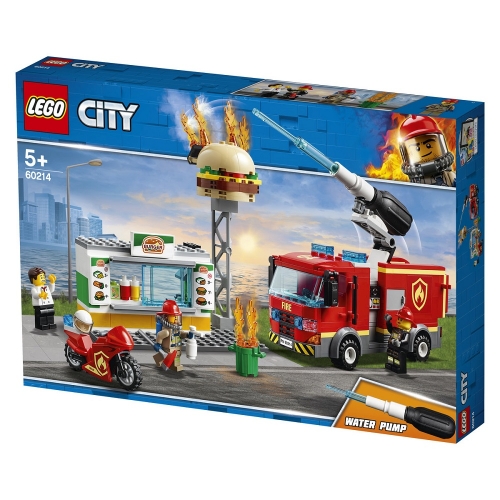 Klocki Lego 60214 City Na ratunek w płonącym barze