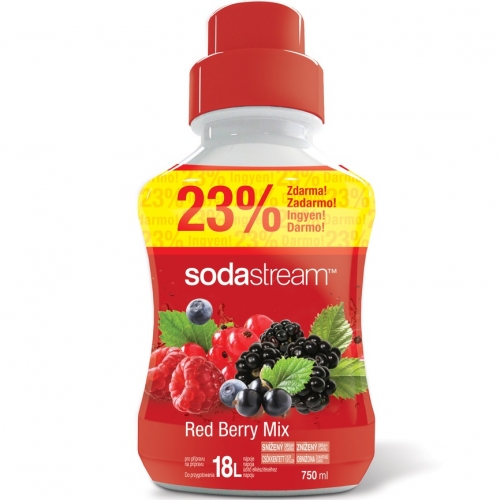 Syrop SodaStream 750ml Mix Czerwonych owoców