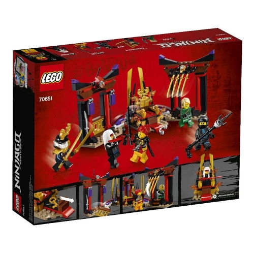 Klocki Lego 70651 Ninjago Starcie w sali tronowej