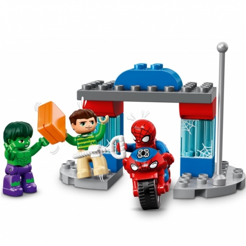 Klocki Lego 10876 Duplo Przygody Spidermana i Hulk
