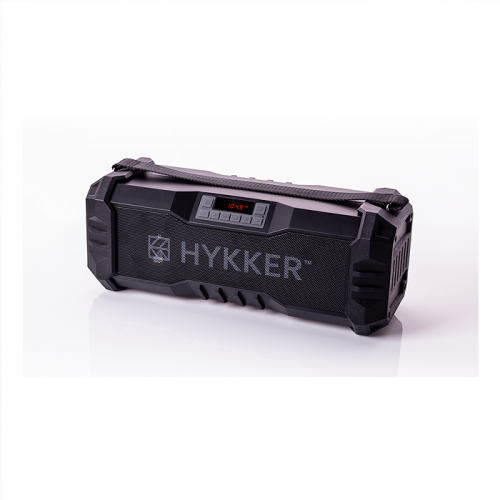 Radio Hykker Craft budowlane czarne