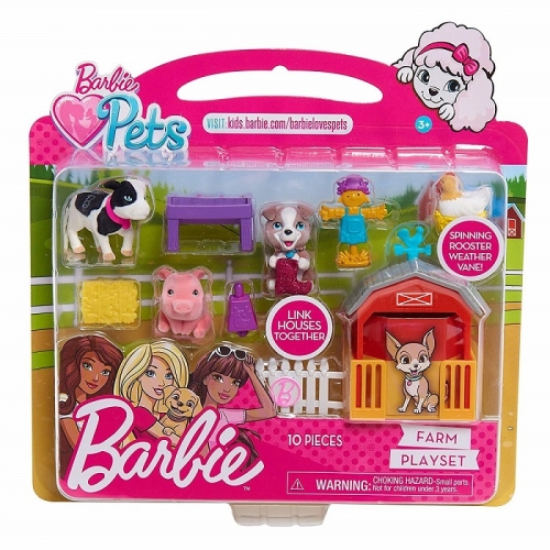 Zestaw zwierzątek Barbie 61175/61224 Pets Best