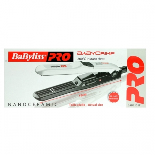 Karbownica Babyliss Pro Mini BAB2151E biała