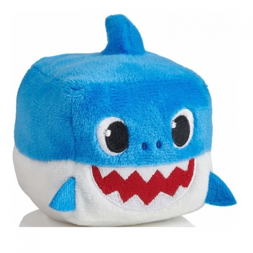 Maskotka Baby Shark Kostka śpiewająca niebieska