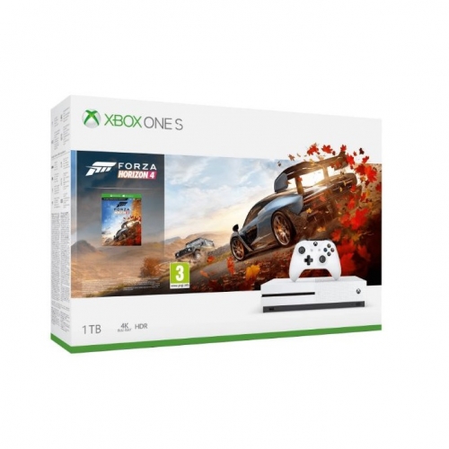 Konsola Microsoft Xbox One S 1TB + Forza Horizon 4