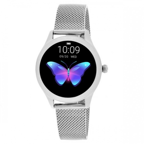 Smartwatch Rubicon KW10 srebrny