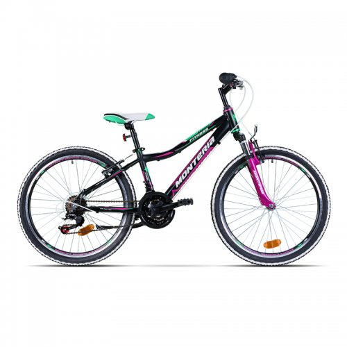 Rower Monteria Fitness 24 R13 Da 2019 cza-róż-mię