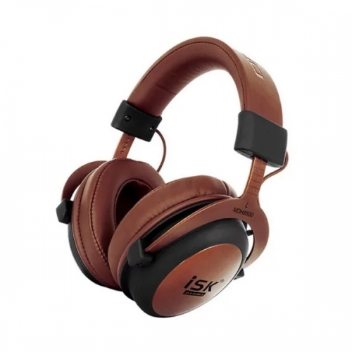 Słuchawki przewodowe ISK MDH8500 brązowe