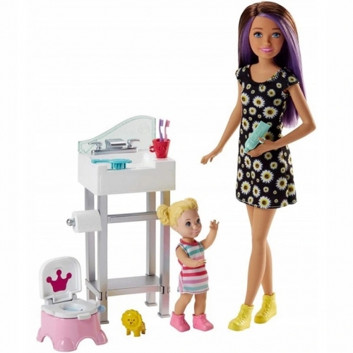 Lalka Mattel FJB01 Barbie Skipper opiekunka
