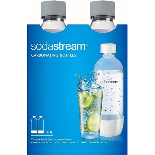 Butelka Sodastream 1 l 2 sztuki plastikowa