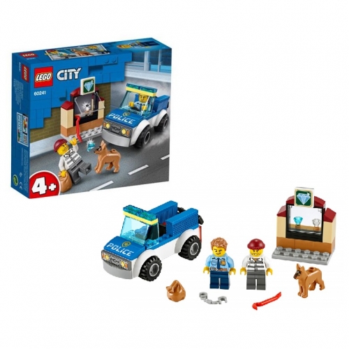 Klocki Lego 60241 City Oddział policyjny z psem