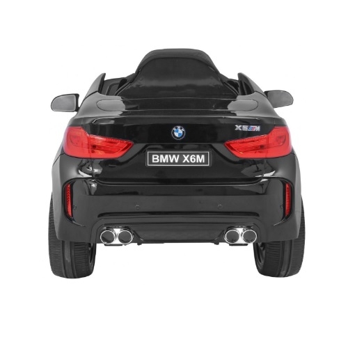 Pojazd Ramiz Samochód BMW X6M czarny akumulator