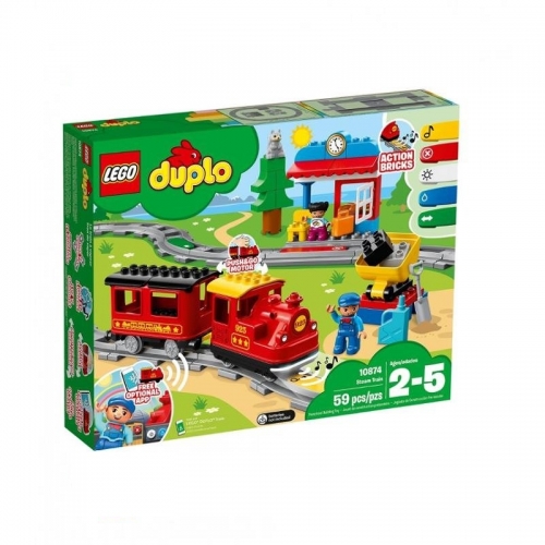 Klocki Lego 10874 Duplo Pociąg Parowy