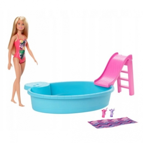 Lalka Mattel Barbie GHL91 Basen