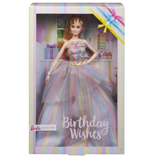 Lalka Mattel Barbie GHT42 Urodzinowa tęczowa