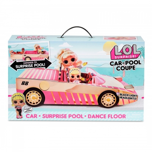 Zabawka LOL Car Pool Coupe auto z basenem i lalką
