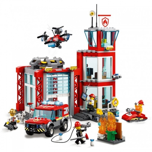 Klocki Lego 60215 City Remiza Strażacka