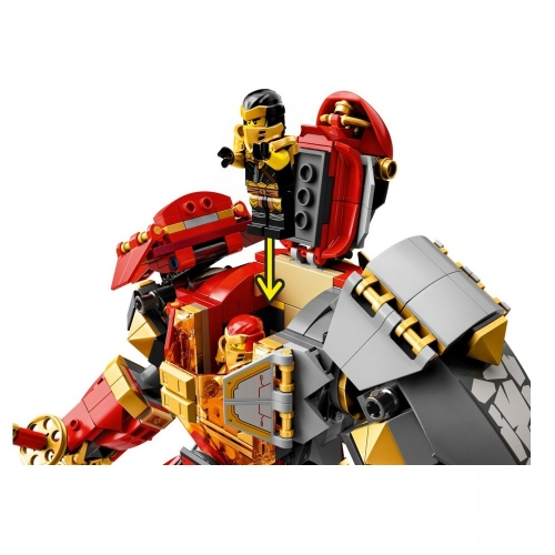 Klocki Lego 71720 Ninjago Mech z Ognia i Kamienia