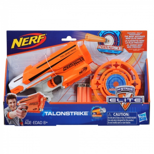 Pistolet Nerf E2285 Elite Talon Strike Wyrzutnia