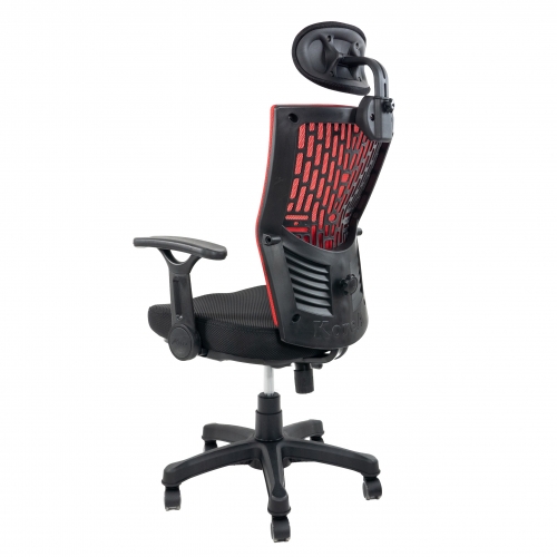Fotel biurowy ergonomiczny Artnico Mesh B30 czerw