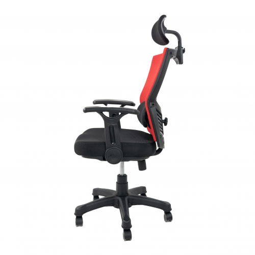 Fotel biurowy ergonomiczny Artnico Mesh B30 czerw