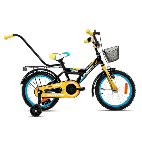 Rower Monteria Limber Boy 16 R9 2021 cza-żół-nie