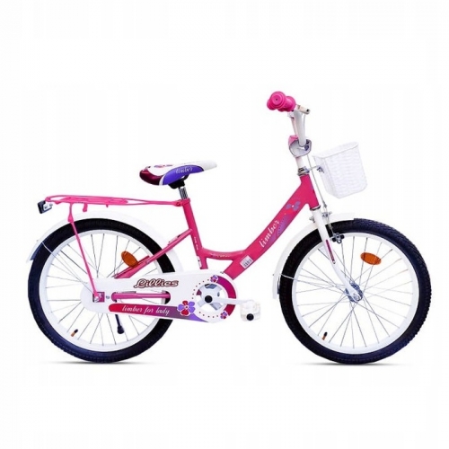 Rower Monteria Limber Girl 20 R11 2021 ciemny róż