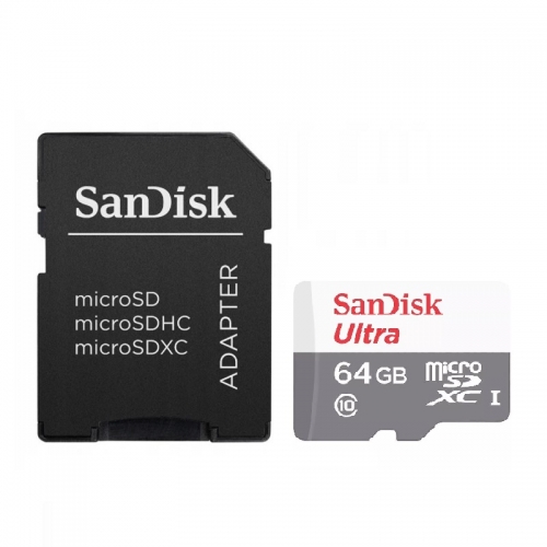 Karta pamięci SanDisk Ultra 64GB MicroSD adapter