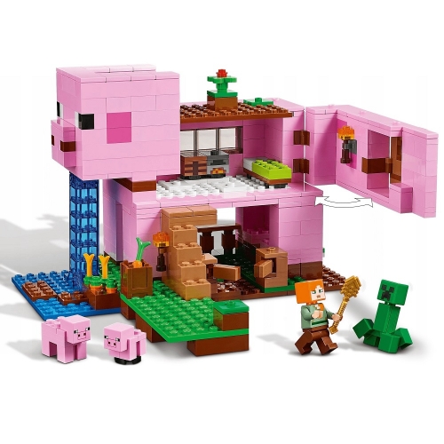 Klocki Lego 21170 Minecraft Dom w Kształcie Świni