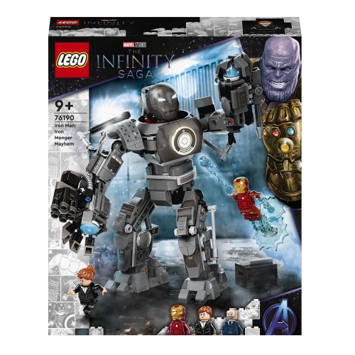 Klocki Lego 76190 Marvel Iron Man z Iron Mongerem