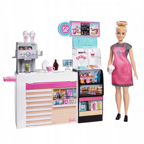 Lalka Mattel Barbie GMW03 Kawiarenka