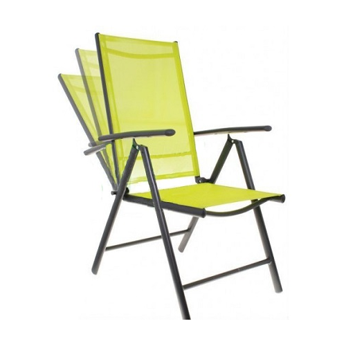 Krzesło aluminiowe FM-C001 zielone-17040