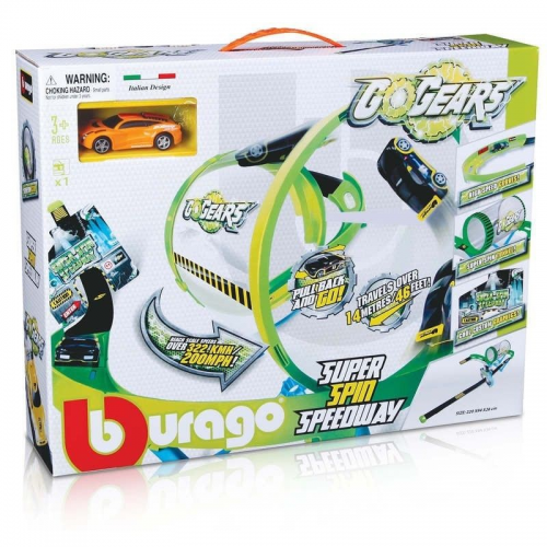 Bburago gogears super spin speedway 18-30286-21956
