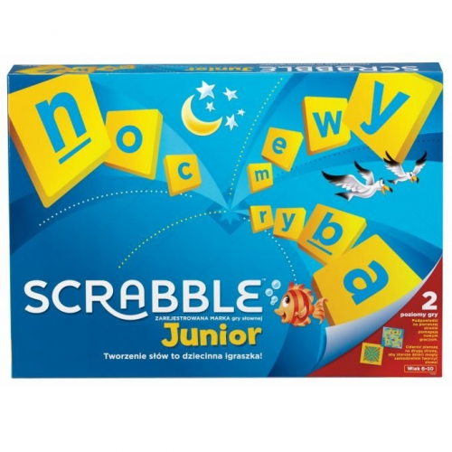 Gra Mattel Scrabble Junior Y9735