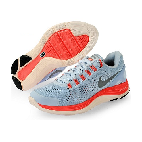 Buty damskie Nike Lunarglide 44,5 srebrno-różowe-23393