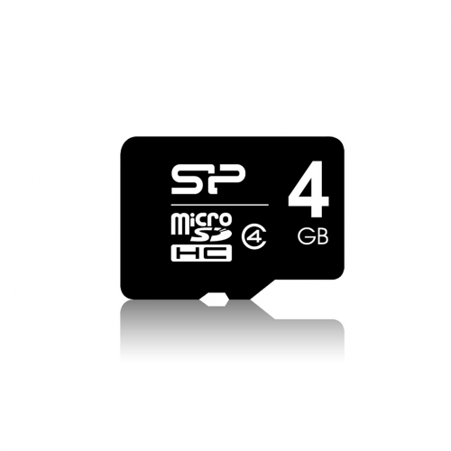 KARTA PAMIĘCI MICROSD SP 4GB CLASS4   ADAPTER-23987